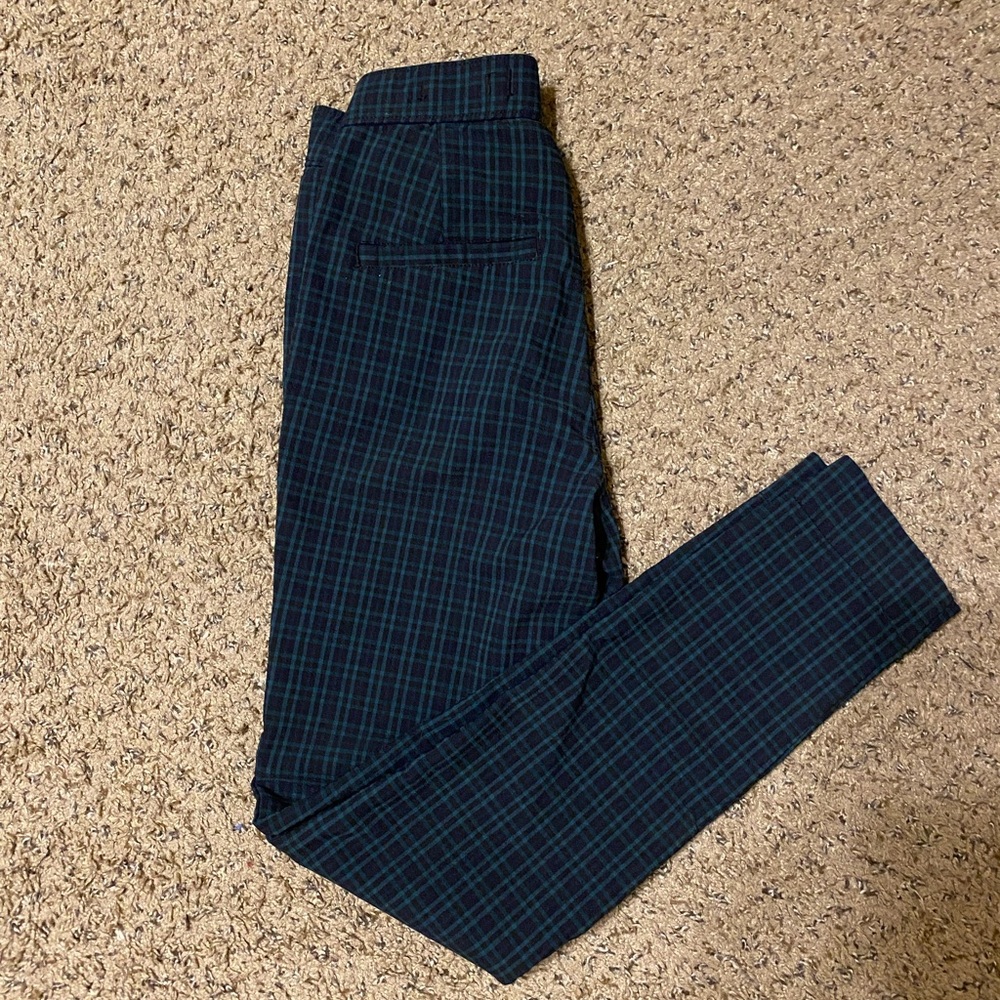 Ultra High Rise Plaid Pants - Hollister